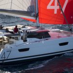Saona 47 - Fountaine Pajot - shooting helico - 7/6/2017 - Photo Guilain Grenier
