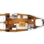 Sun odyssey 449 -layout